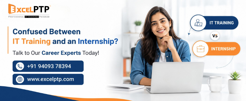 Choose IT Training or Internship with ExcelPTP